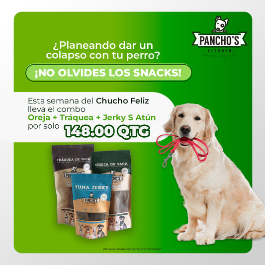 No olvides los snacks!!